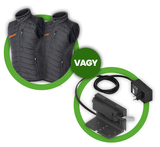 blum mellény vagy servo drive ajándék